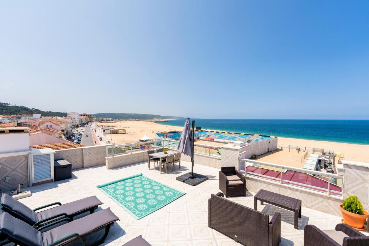 360 Rooftop On The Beach Nazare - Nativo Oceanfront Экстерьер фото